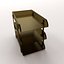 3d document tray model