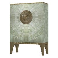 Alexander Lamont Amadeo Cabinet Celadon Straw