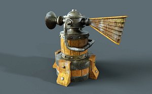 renders scene 3D model