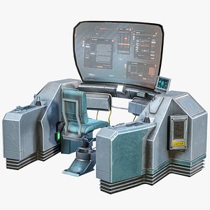 Sci-Fi Control Table PBR