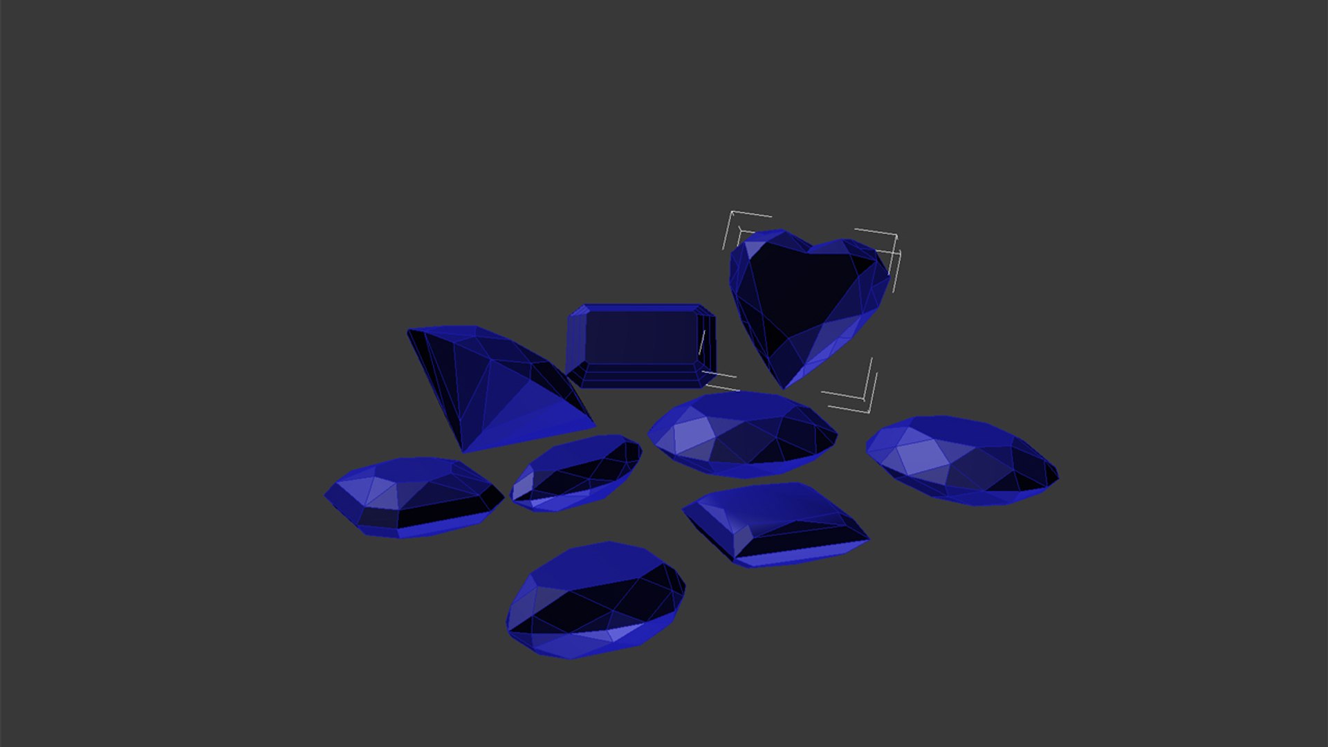 3d model diamond jewellery