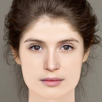 Gemma Arterton Head - No Hair - Low poly head for game