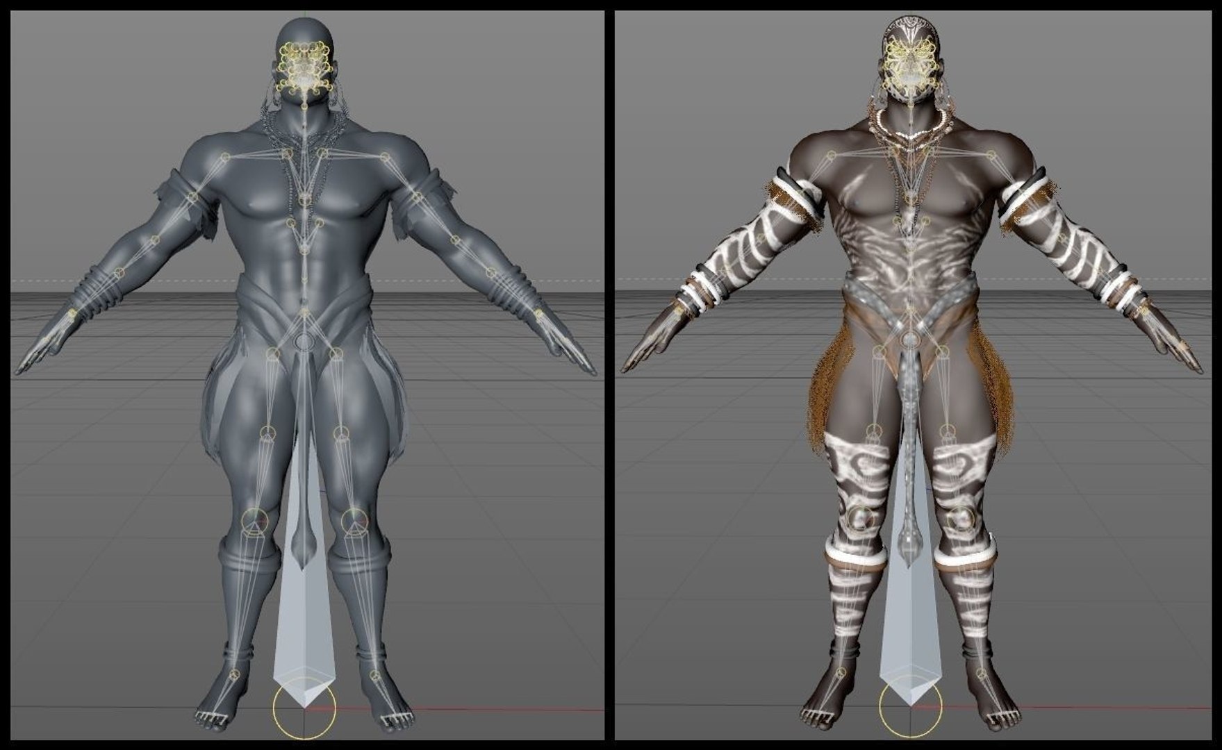 3D model Native African Warrior Male https://p.turbosquid.com/ts-thumb/ht/4fEkY6/Xv/nativeafricanwarriormale3dmodelanimatedriggedmaxobj3dsfbxc4dblend4/jpg/1782327836/1920x1080/fit_q87/3805896142983b84ab9e1cbef29ecf0a6603b2a8/nativeafricanwarriormale3dmodelanimatedriggedmaxobj3dsfbxc4dblend4.jpg