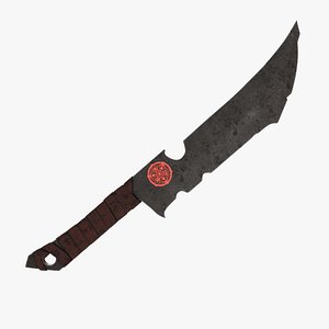 Realistic 3D Dagger High-Quality 3D model
