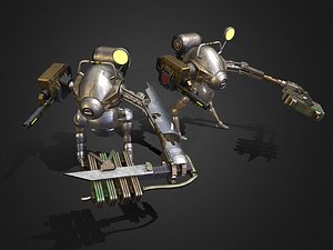 Scarecrow cyborg