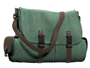 3d model men s handbag