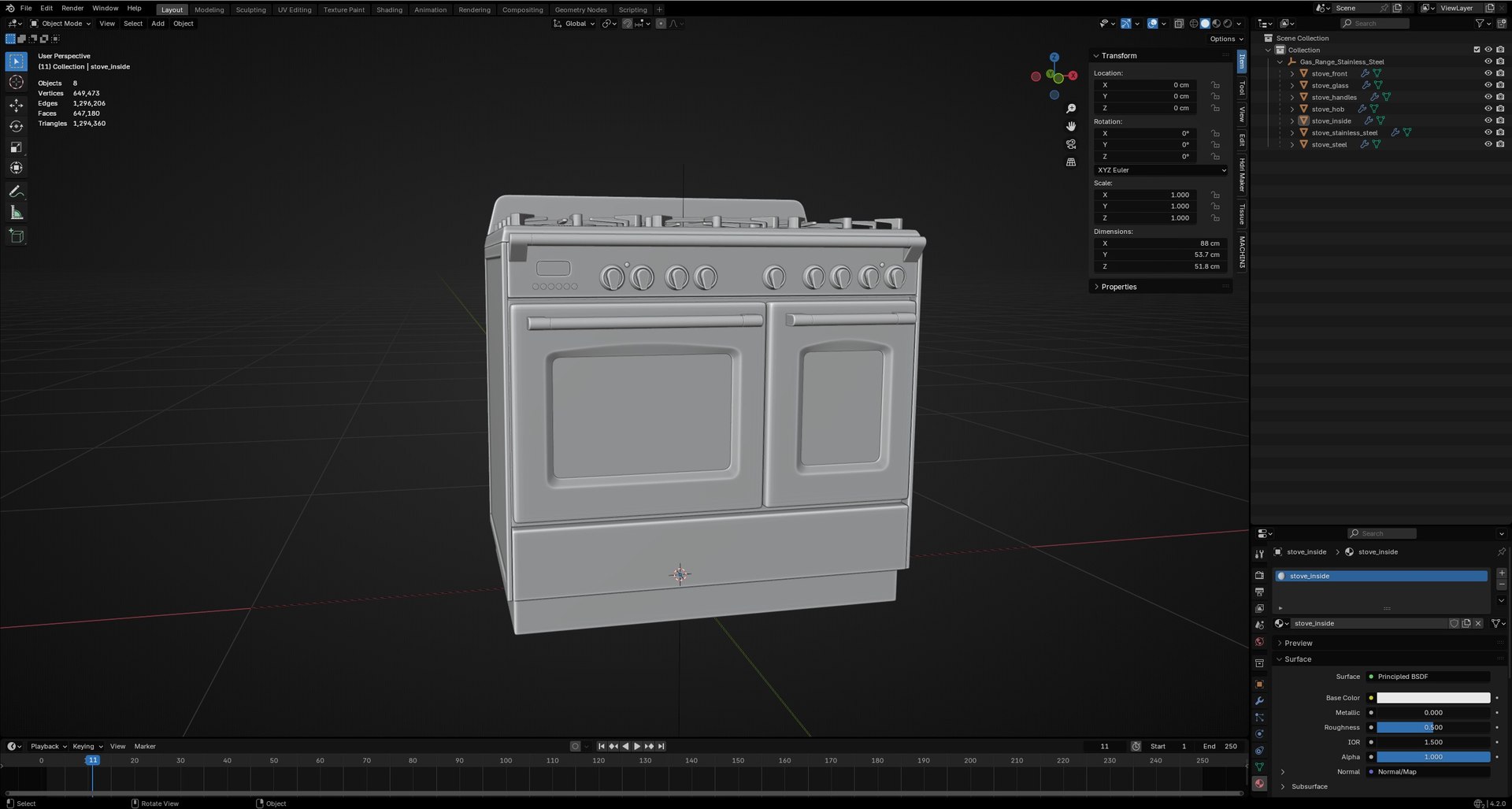 Gas Range Stainless Steel 3D https://p.turbosquid.com/ts-thumb/ht/9F3Eca/Gz/screenshot_201/jpg/1726244882/1920x1080/fit_q87/ef64df7859d3bfcb8170032fb3ec731bee3ccc25/screenshot_201.jpg