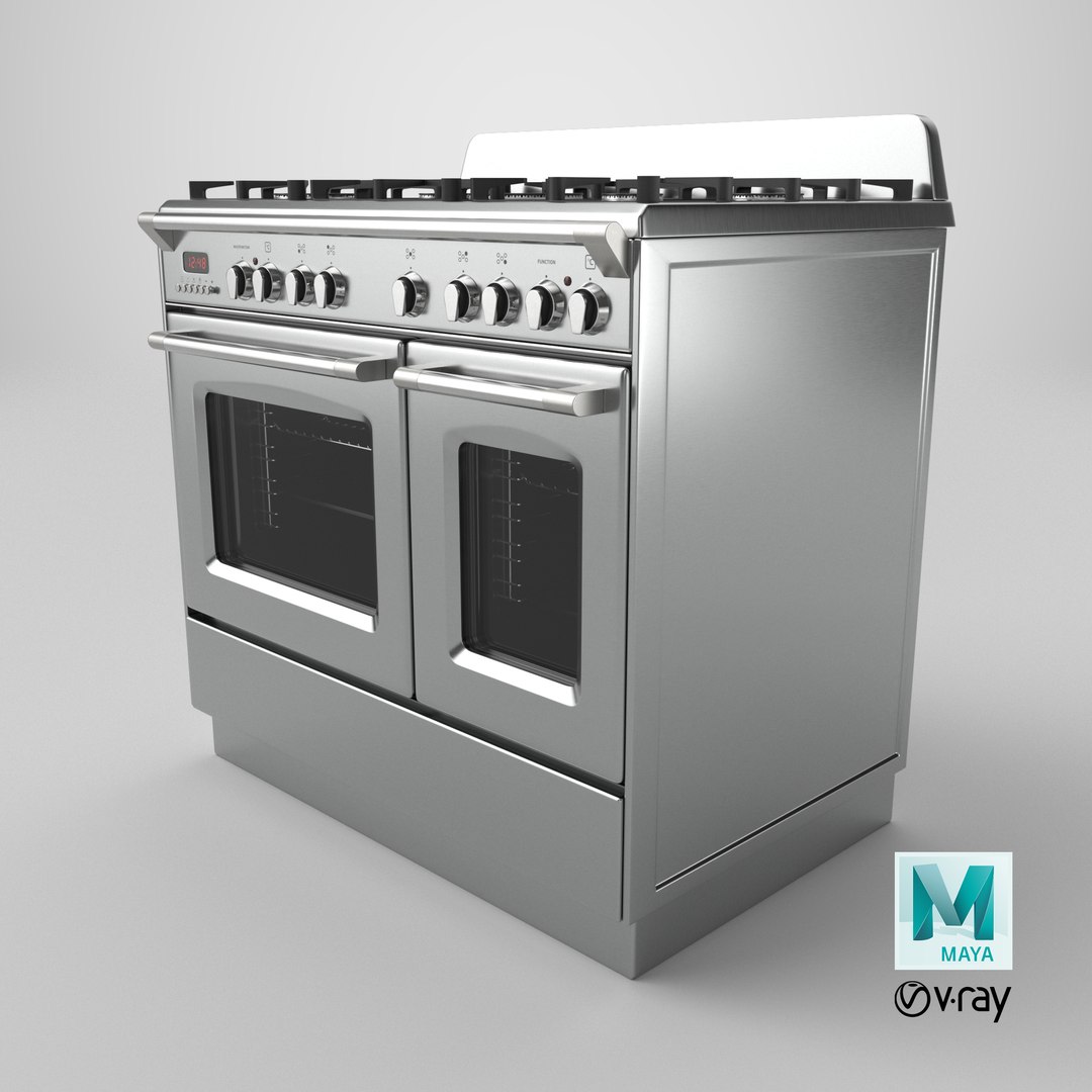 Gas Range Stainless Steel 3D https://p.turbosquid.com/ts-thumb/ht/9F3Eca/tY/stemcell_maya_vray_render/png/1727980922/1920x1080/fit_q87/7426587403e27c1308f72a1956076f47cf20f674/stemcell_maya_vray_render.jpg