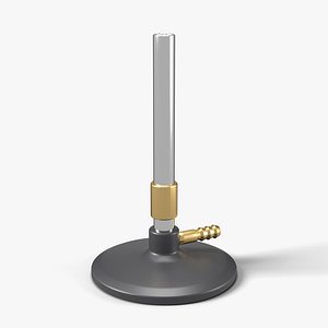 Bunsen Burner with Brass Air Regulator - Laboratory Equipment