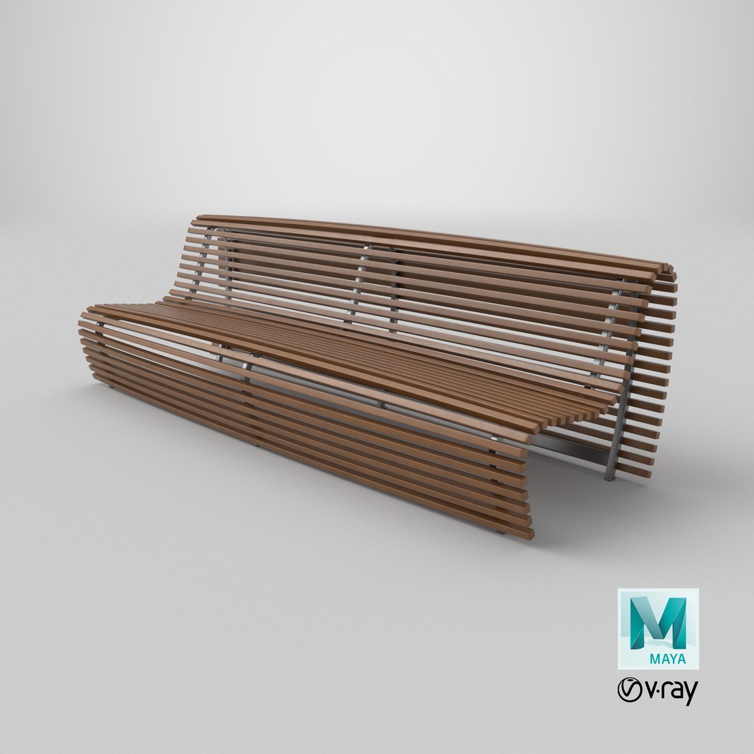 Garden Bench Model - TurboSquid 1652833