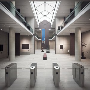 Modern Art Gallery 3D