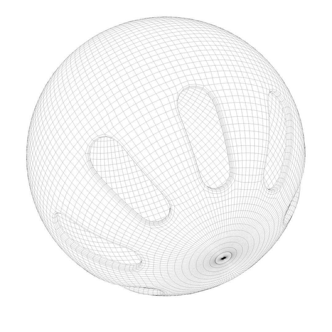 Wiffle Ball 3d Dxf