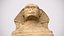Remastered Great Sphinx of Giza  based 3D Scan  3D model