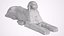Remastered Great Sphinx of Giza  based 3D Scan  3D model