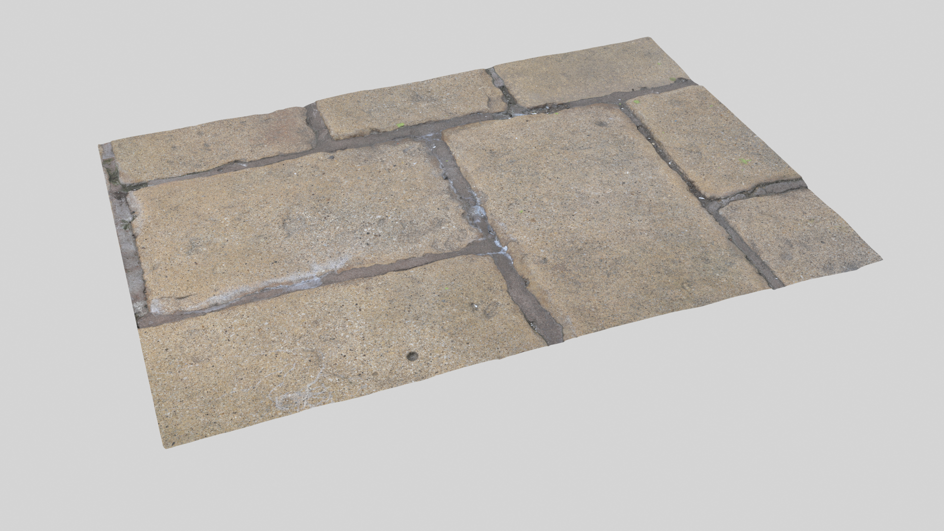Paving Stones Ground Scan 3D - TurboSquid 1784244