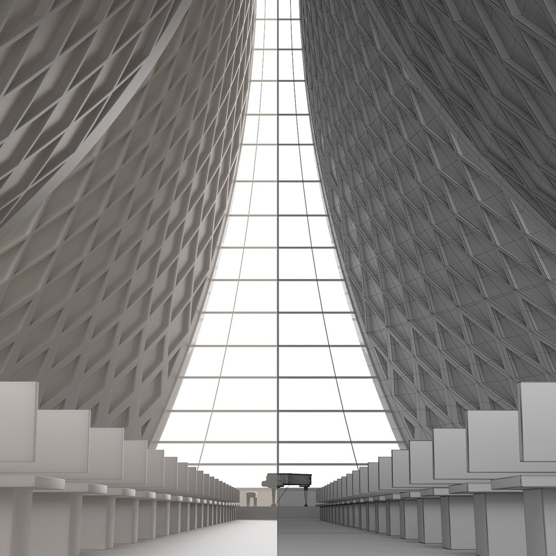 Free Luce Chapel - IM Pei 3D - TurboSquid 2100288