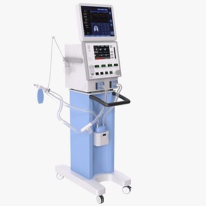 ventilator hospital 3d model