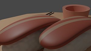 3D model Sushi eat javanese