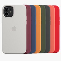 iPhone 12 with Silicone Case