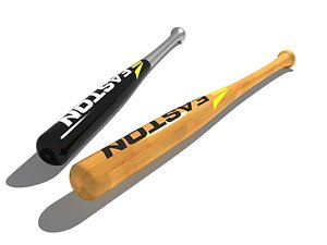 baseball bats 3D model