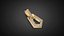 Catene pendenti in oro P30 modello di stampa 3D