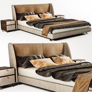 Minotti Spencar Bed