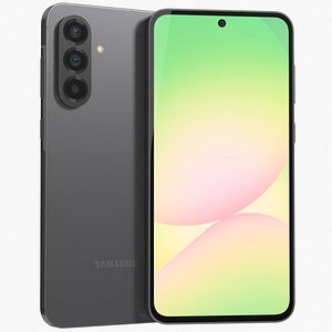 Samsung Galaxy A56 5G Graphite 3D model