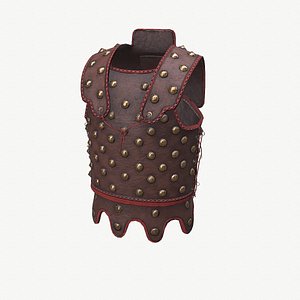 3D Ancient Armor SpolasOmphalatos 3D Model Game Ready PBR Low Poly model