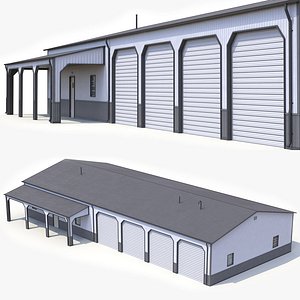 Industrial Building 34 PBR model