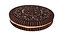 Galleta oreo con crema de naranja