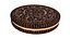 Galleta oreo con crema de naranja