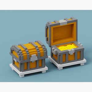 Voxel Treasure Chest