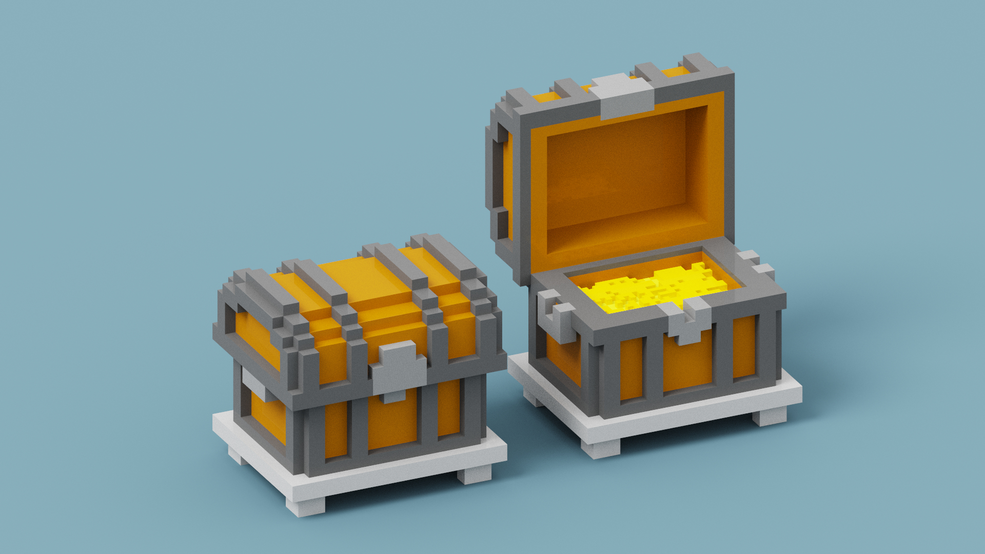 3D Voxel Treasure Chest model https://p.turbosquid.com/ts-thumb/ht/vuYW2M/id/s/png/1660753638/1920x1080/turn_fit_q99/221db03b8cd426e24ef8be8e44f893579e9fcb63/s-1.jpg