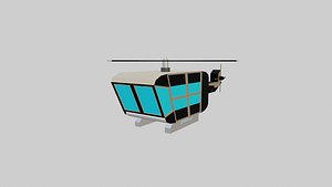 Low-Poly-Cartoon-Helicopter