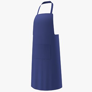 Cooking Apron 04 3D model