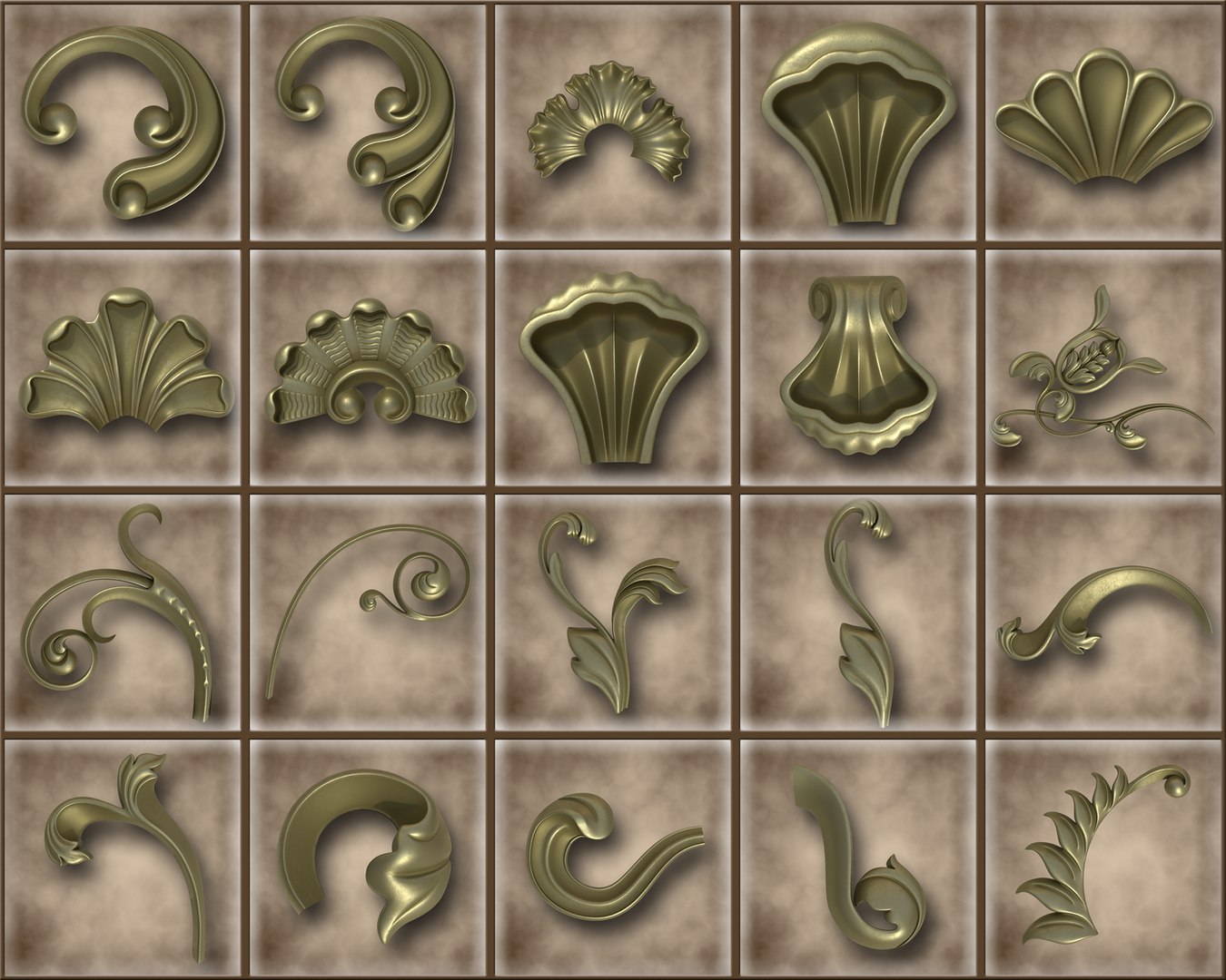3D Ornamental Vol 07 model https://p.turbosquid.com/ts-thumb/hu/GbFjpT/OA/08/png/1726993128/1920x1080/fit_q87/307e00fe36b7c63a3652b448d52b0a51ff181856/08.jpg