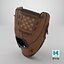 3D Baseball Glove model