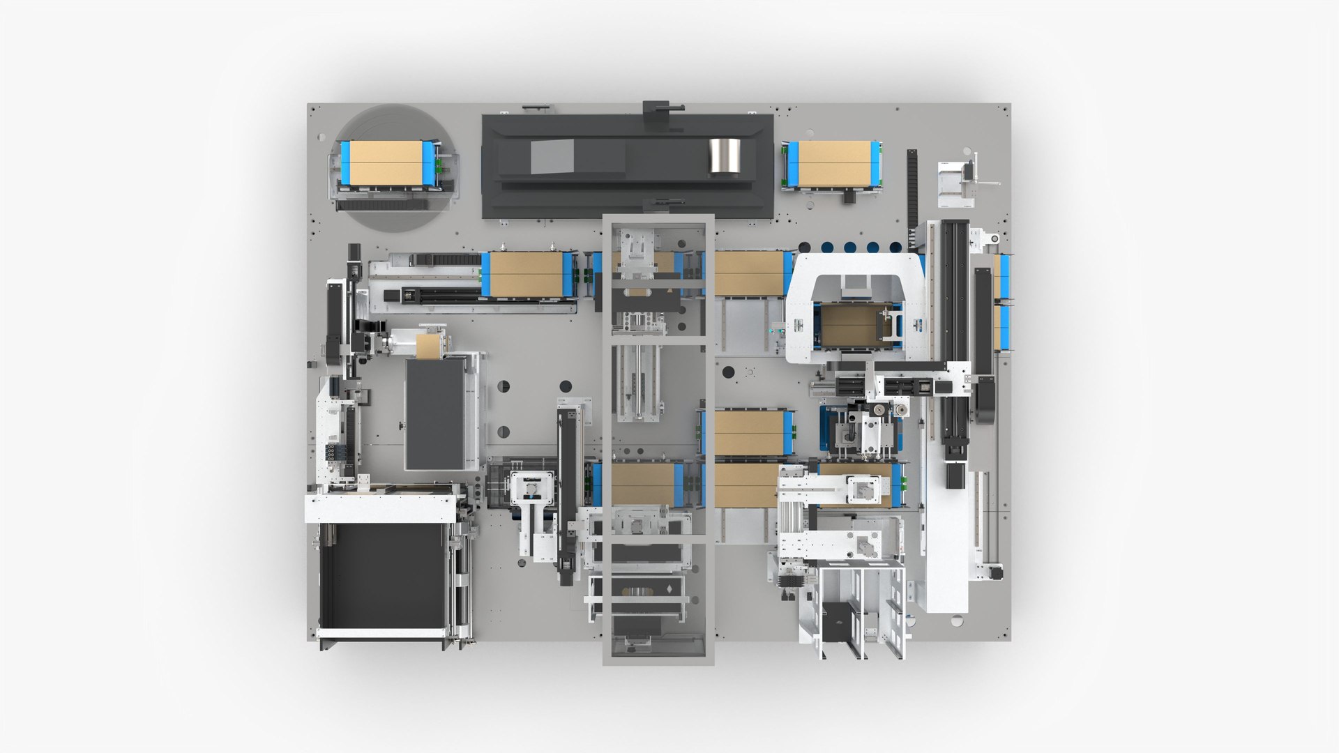 3D Automatic Carton Packing Machine - TurboSquid 2025610