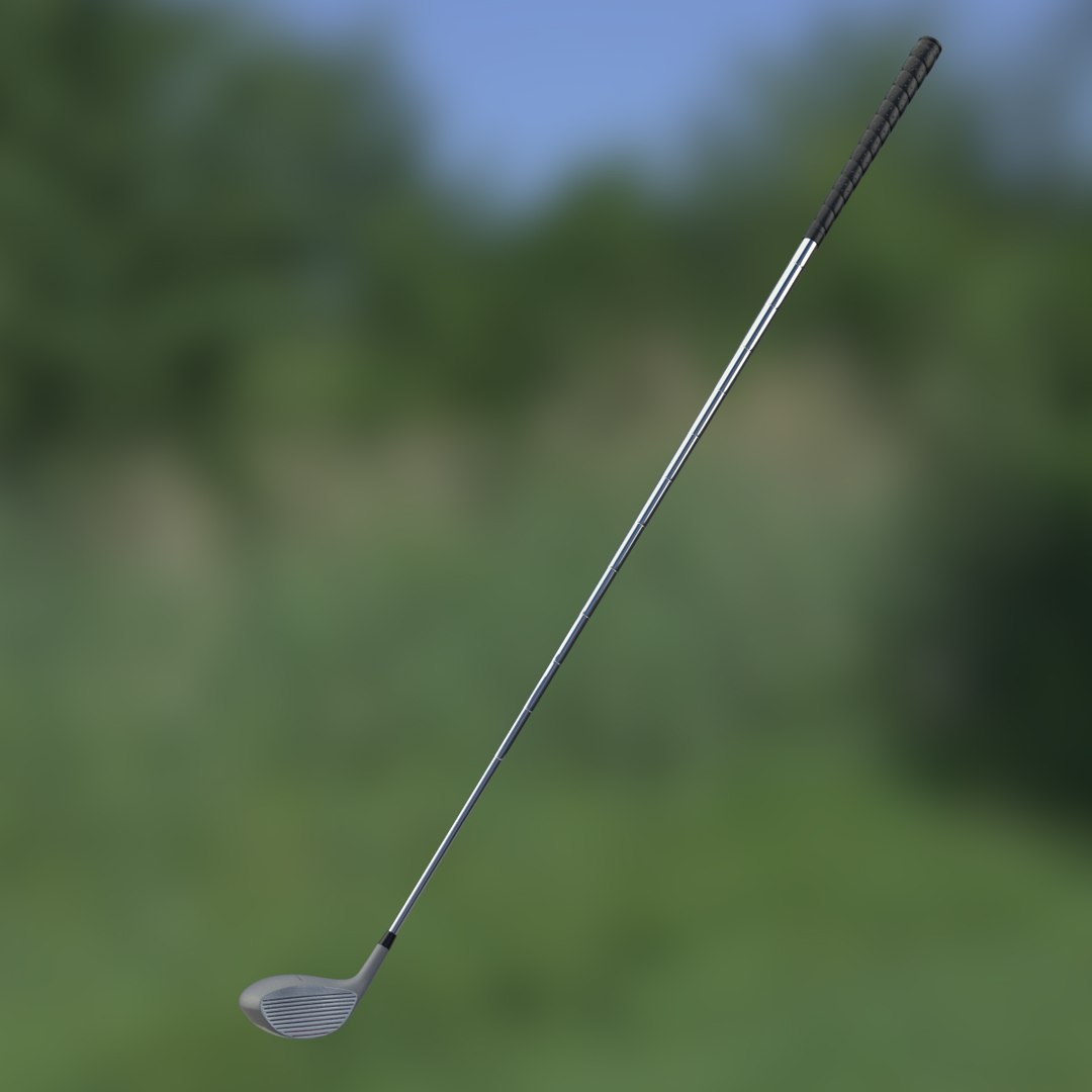 3d Model Driver Golf Club