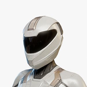 sci fi girl 3D model