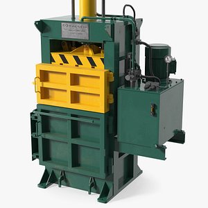 Bailing Machine Green 3D model