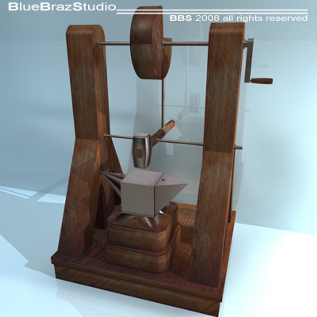 C4d Leonardo Automatic Hammer Machine