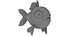Cartoon Sea Creatures Collection 6 in 1 3D model