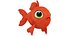 Cartoon Sea Creatures Collection 6 in 1 3D model