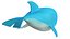 Cartoon Sea Creatures Collection 6 in 1 3D model