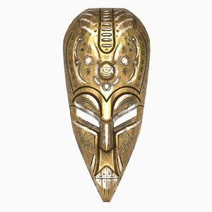3D African Mask