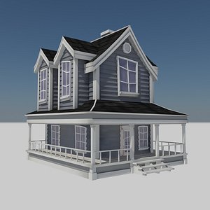 - residential farm house 3D