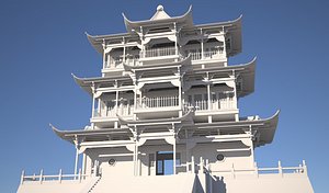 Chinese Temple Pagoda