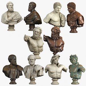Classical Bust Collection 3D model