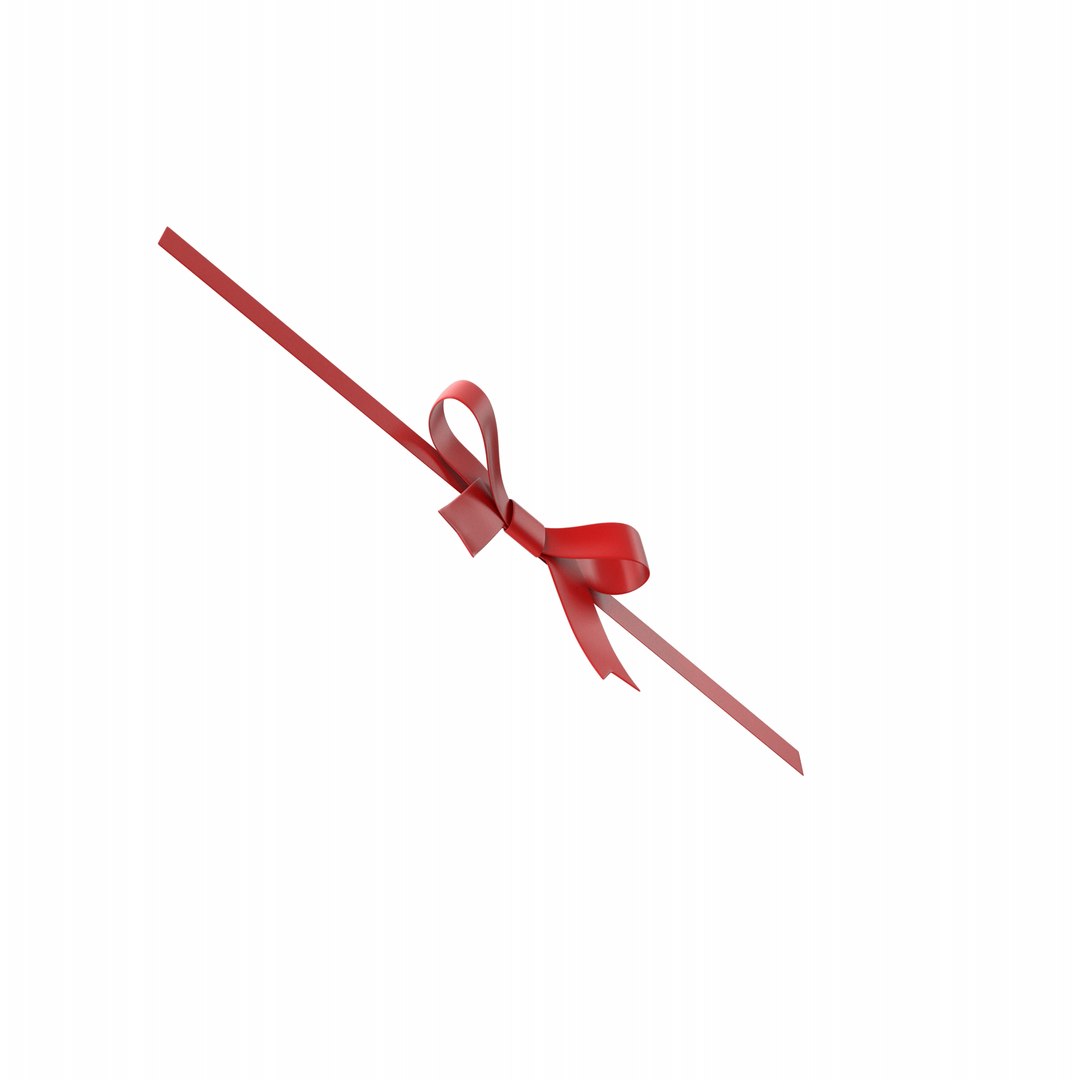Gift Bow Ribbon 3D Model - TurboSquid 2078464